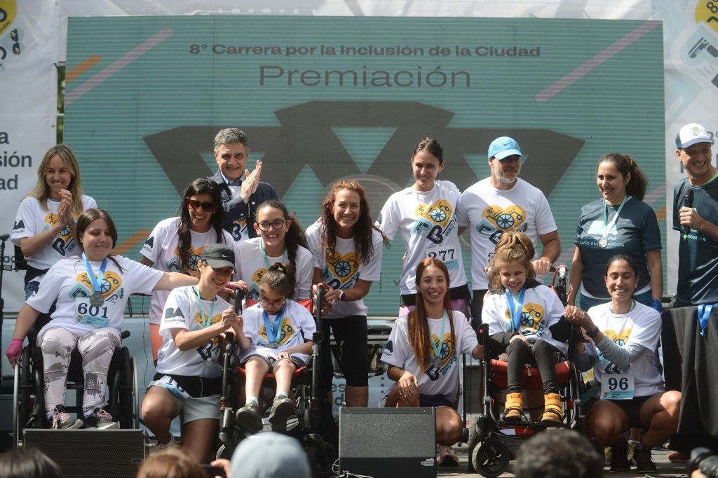 Puerto Madero: más de 600 participantes en la Carrera por la Inclusión de las personas con discapacidad