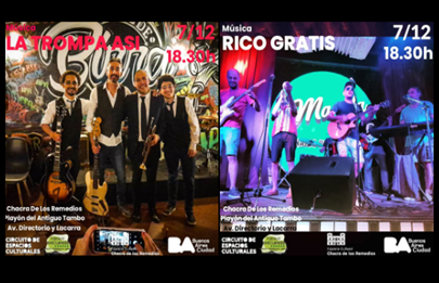 Parque Avellaneda: Sábado de Jazz & Rock en el Tambo