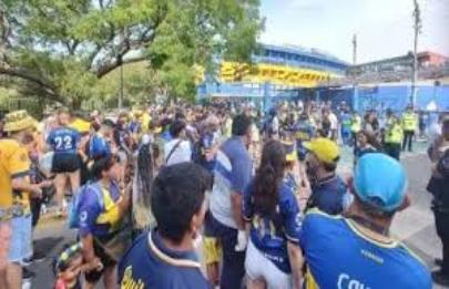 Festejos por el día del hincha de Boca en la Bombonera