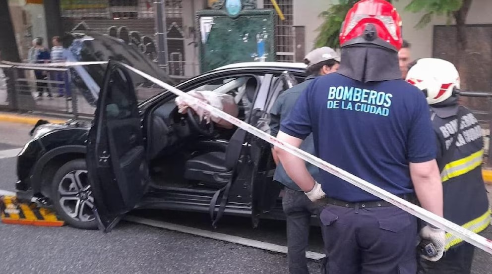 La artista plástica Marta Minujín chocó en el barrio porteño de Monserrat: hubo varios heridos