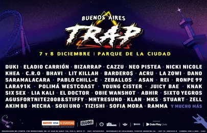 Llega Buenos Aires Trap 2024 al Parque de la Ciudad