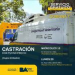 Jornada de Castración y vacunación antirrábica en la comuna 7