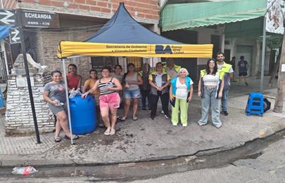 “Puesto de Hidratación” en Villa Cildañez