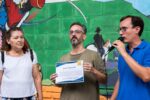 Acto de declaración de interés cultural de la comuna 7 de murales