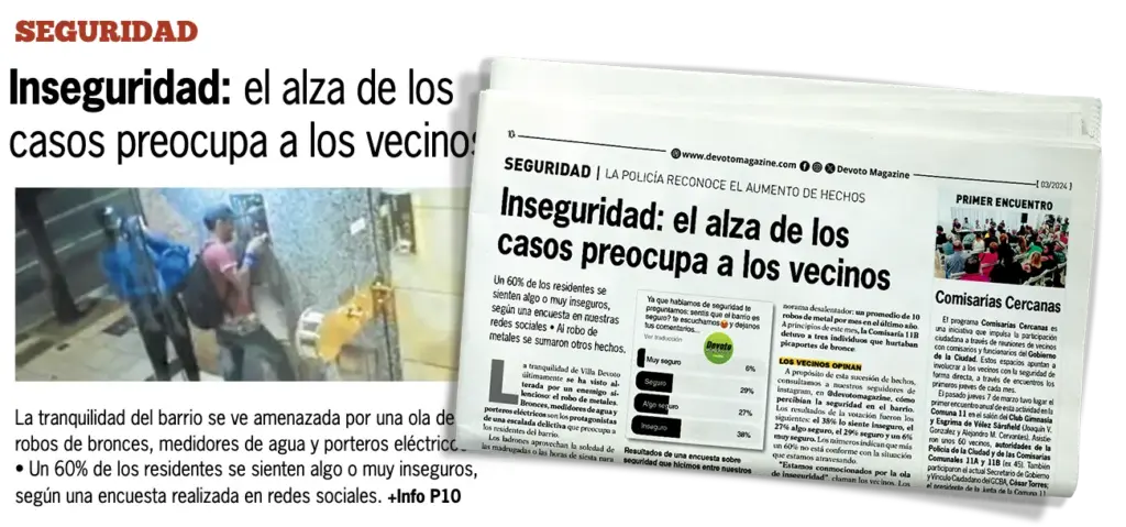 Bronces y medidores en la mira