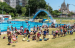 Funciona a pleno la pileta del Polideportivo Parque Chacabuco