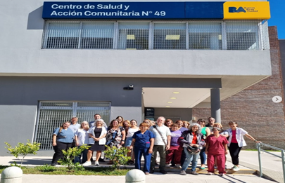 Presentan nuevo Cesac en el barrio de Barracas