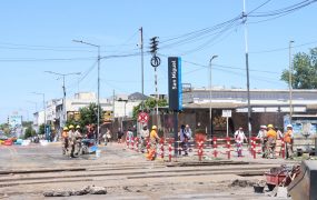 San Miguel obras de mejoras en Av. Balbín y las vías
