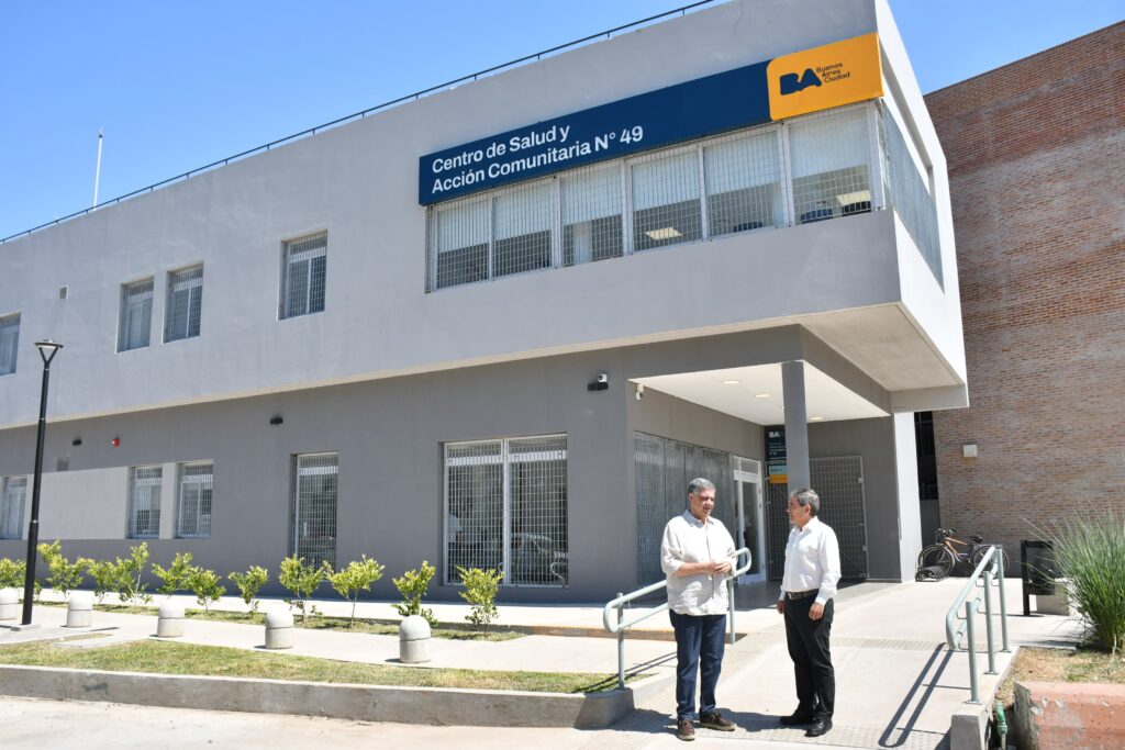 El GCBA inauguró un Centro de Salud y Acción Comunitaria en Barracas para atender a más de 20.000 vecinos
