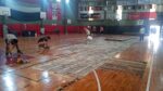 All Boys de Saavedra consiguió los fondos y renueva el piso de madera de su cancha de básquet y vóley