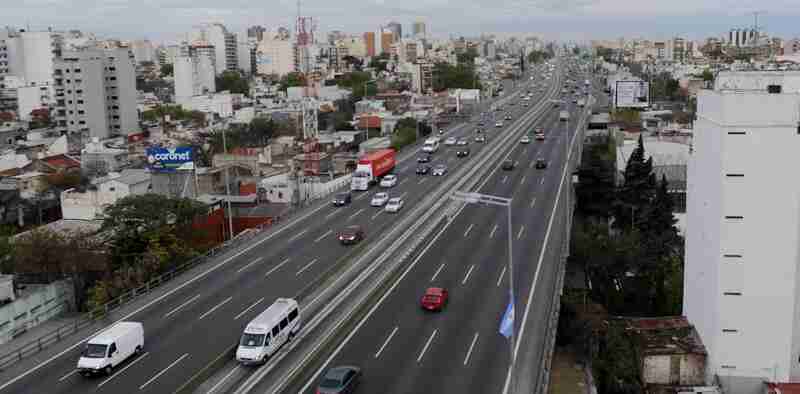 Obras de mantenimiento en la Autopista 25 de Mayo hasta fin de mes