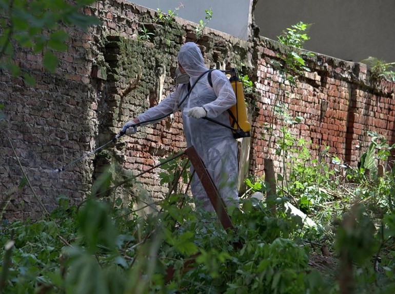 Higienización, desratización y prevención del dengue en baldíos y casas abandonadas