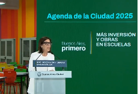 Laura Alonso anunció obras para educación en Barracas