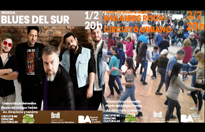 Fin de semana puro rock y dance en el Parque Avellaneda