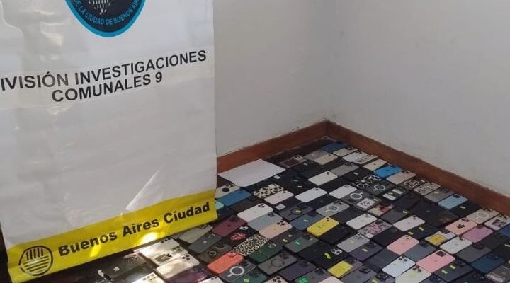 Desbaratan la “la Iphonera” después de una investigación iniciada en Mataderos