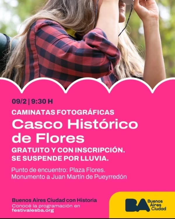 Caminatas fotográficas, Casco Histórico de Flores