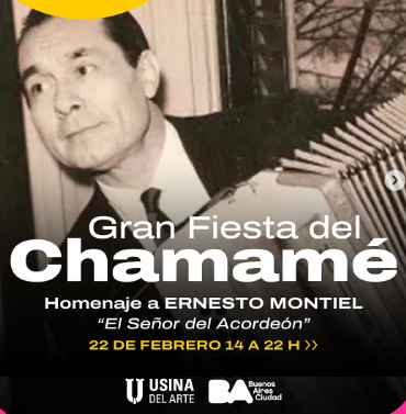 Gran Fiesta del Chamamé en la Usina del Arte