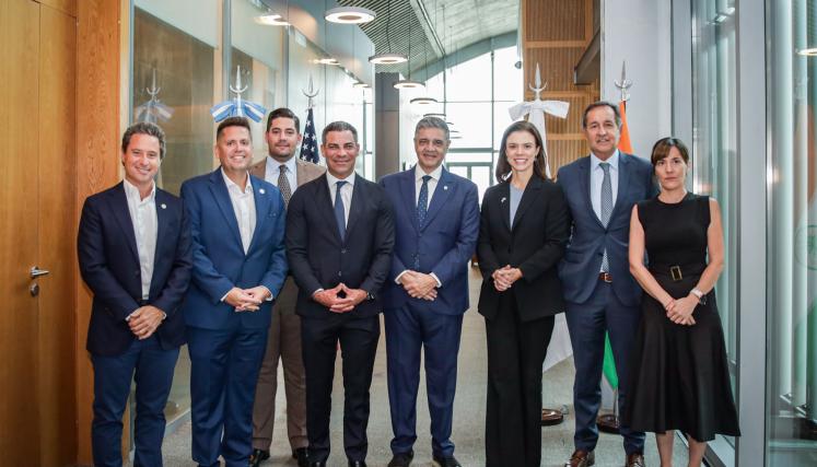 Jorge Macri recibió al Alcalde de Miami