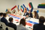 Gabino Tapia expuso el desdoblamiento de las elecciones porteñas ante representantes de Meta, TikTok, Google y Globant