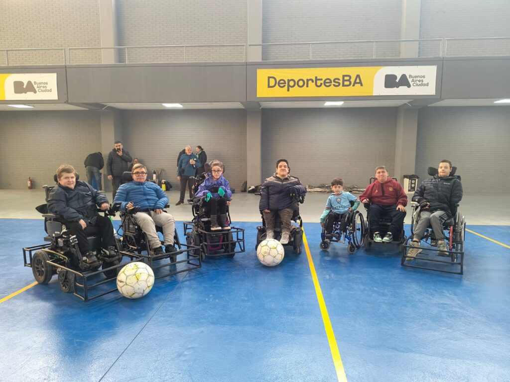 Primera concentración de la Selección Argentina de Powerchair Football en Parque Sarmiento rumbo al Mundial 2026