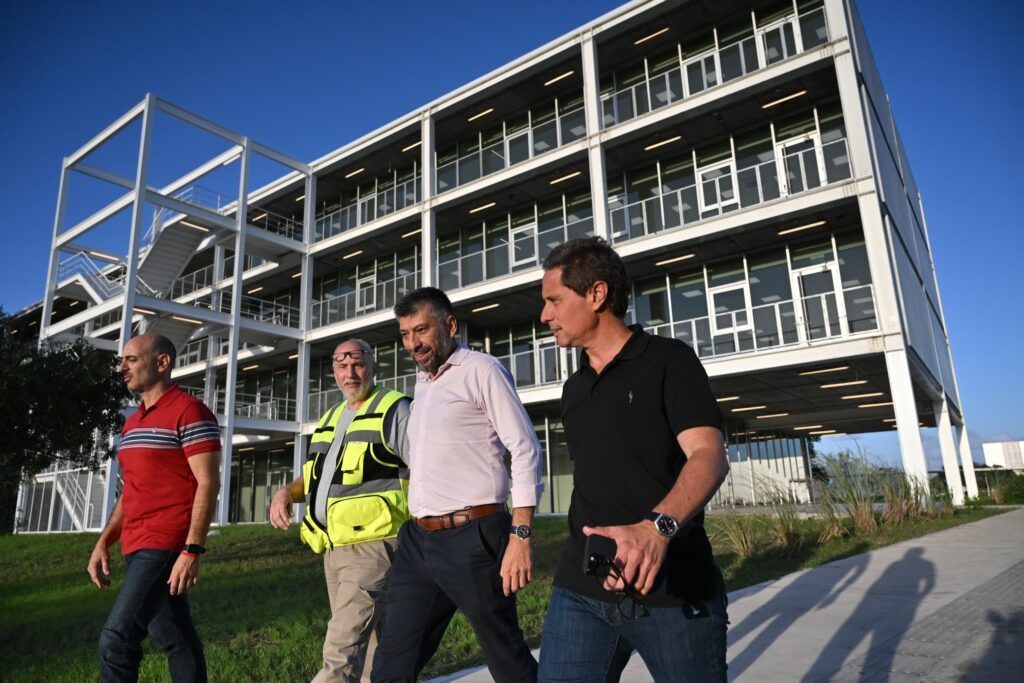El jefe de gabinete porteño visitó las obras Instituto Universitario de Seguridad