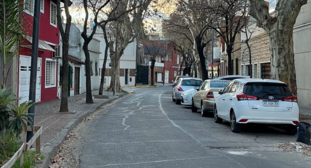 Dónde queda la calle en Buenos Aires que se cruza a si misma