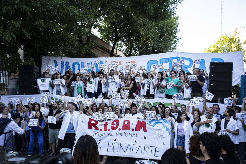 Trabajadores del Garrahan y el Bonaparte participarán de la Marcha Federal en defensa de la Salud Pública