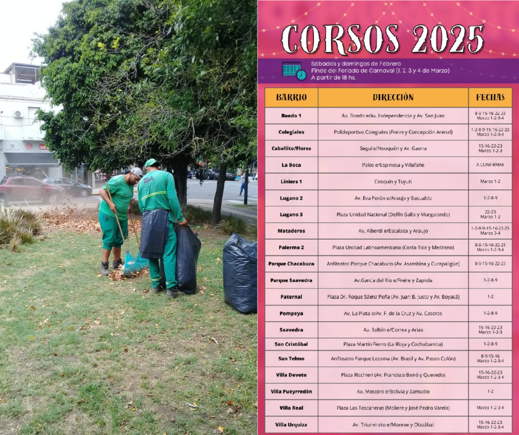 La Comuna 9 informa sobre trabajos y actividades