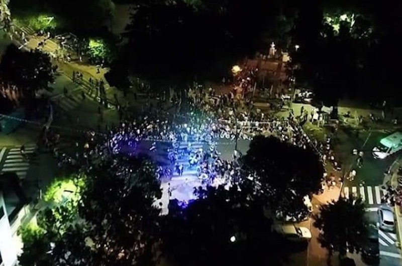 Entidades del barrio piden al Gobierno porteño que haya más noches de corso en Parque Saavedra