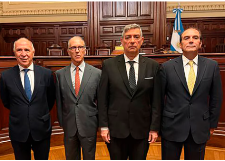 Manuel García Mansilla juró como nuevo ministro de la Corte Suprema de Justicia