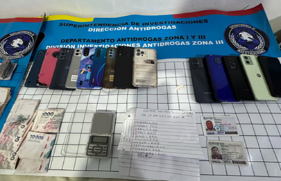 Cayó banda narco que actuaba en Flores