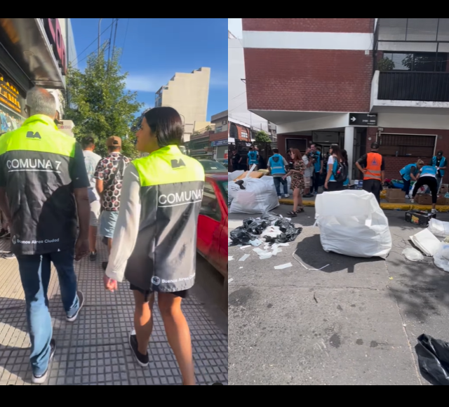 “Fin de los manteros en Flores”