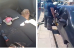 Rescatan perro encerrado dentro de un auto en Pompeya