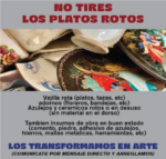 “No tires lo platos rotos”