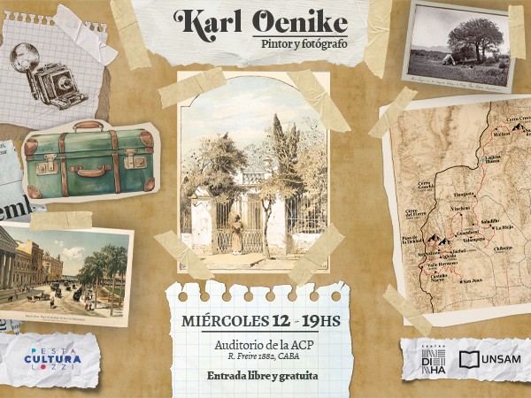 Inauguración de la muestra «Karl Oenike: pintor y fotógrafo viajero»