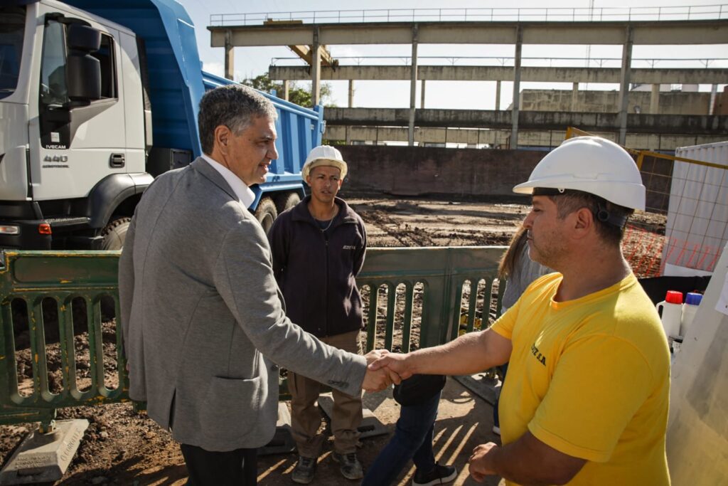 Construyen un nuevo Polideportivo en Chacarita