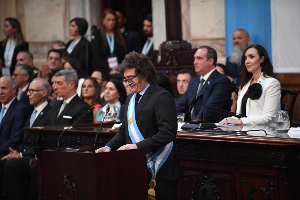 El presidente dio inicio al 43º periodo de sesiones ordinarias del Congreso de la Nación