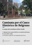 Caminata por el Casco Histórico de Belgrano