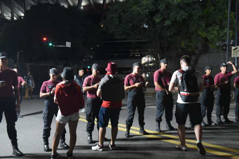 Se labraron 435 actas en el Operativo policial River-Rosario Central