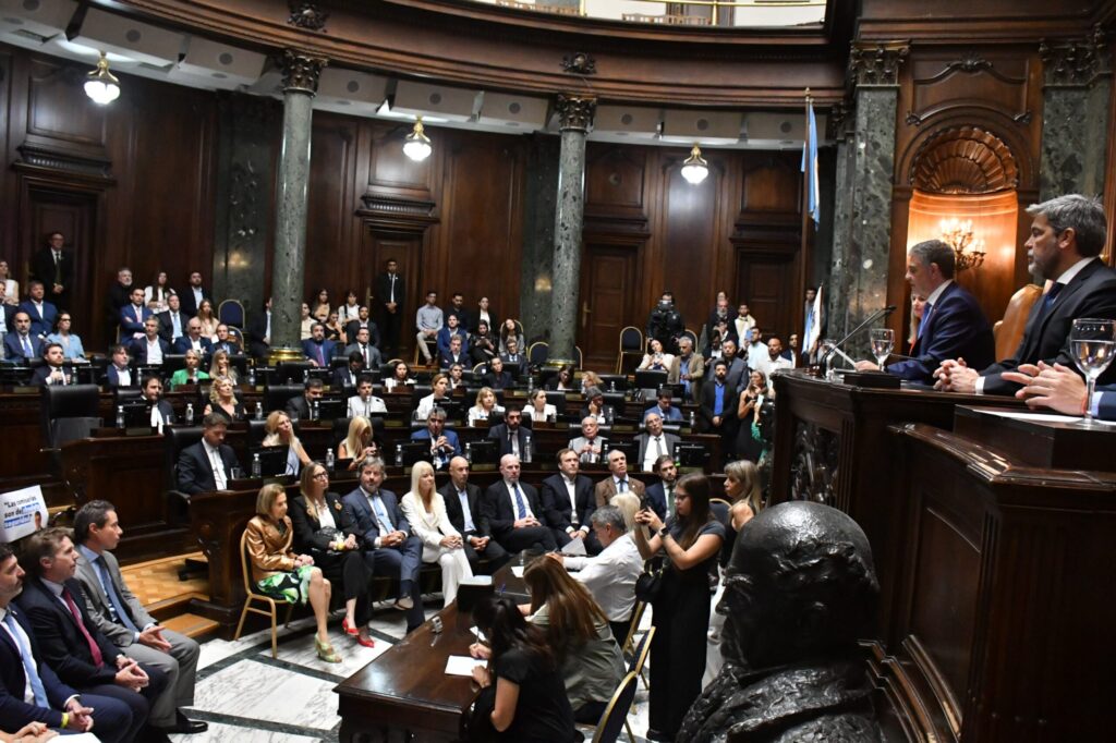 Jorge Macri abrió las sesiones legislativas 2025