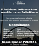 El Autódromo de Buenos Aires se solidariza con Bahía Blanca