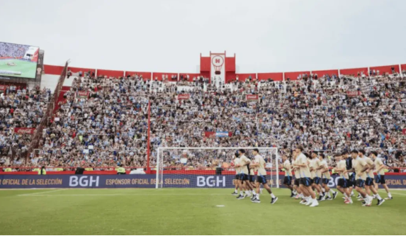 La AFA informó que la Selección recaudó más de 650 millones en el Ducó