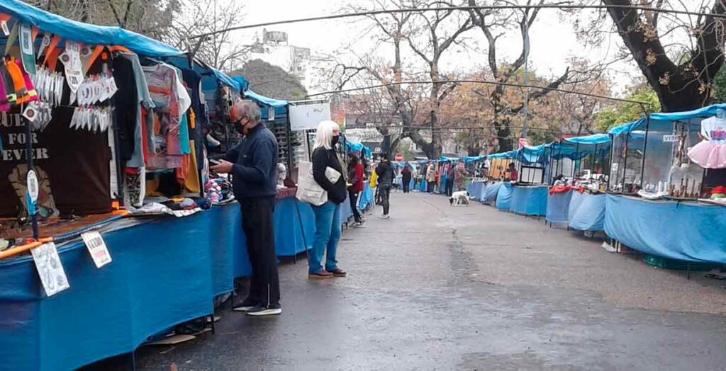 La Feria del Parque Saavedra celebró sus 20 años
