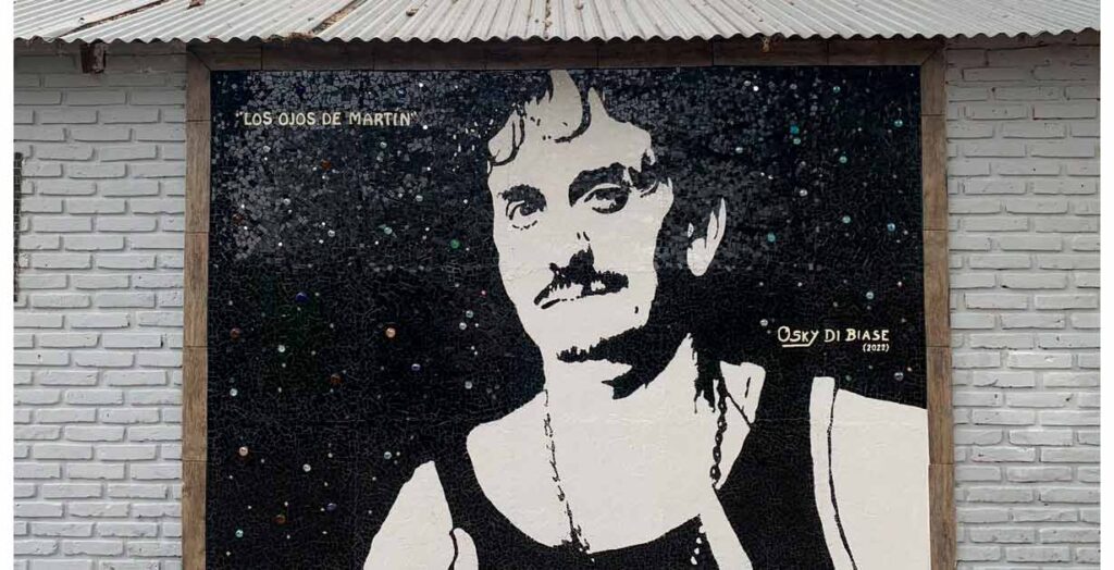 Villa Ortúzar: Será reinaugurado el mural «Los Ojos de Martín» en la Plaza 25 de Agosto