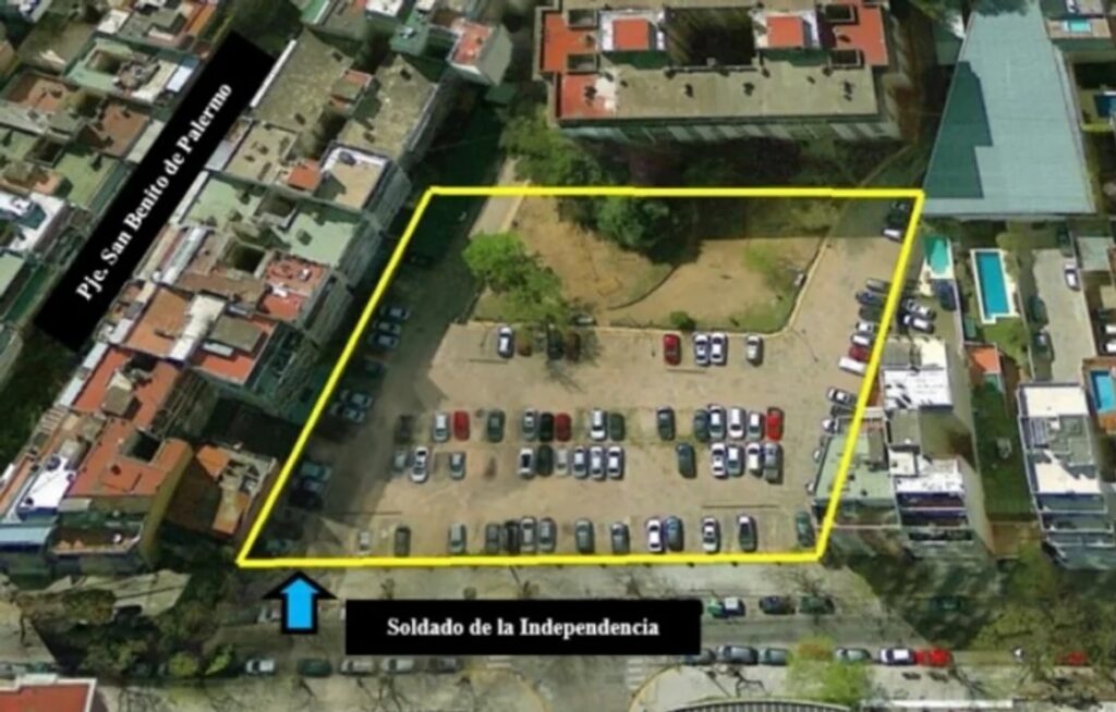 El Gobierno nacional vende un terreno en Palermo por U$S15.341.830
