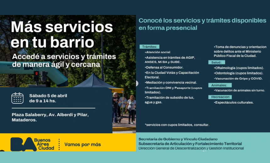Llega el programa más servicios en tu barrio a la Comuna 9