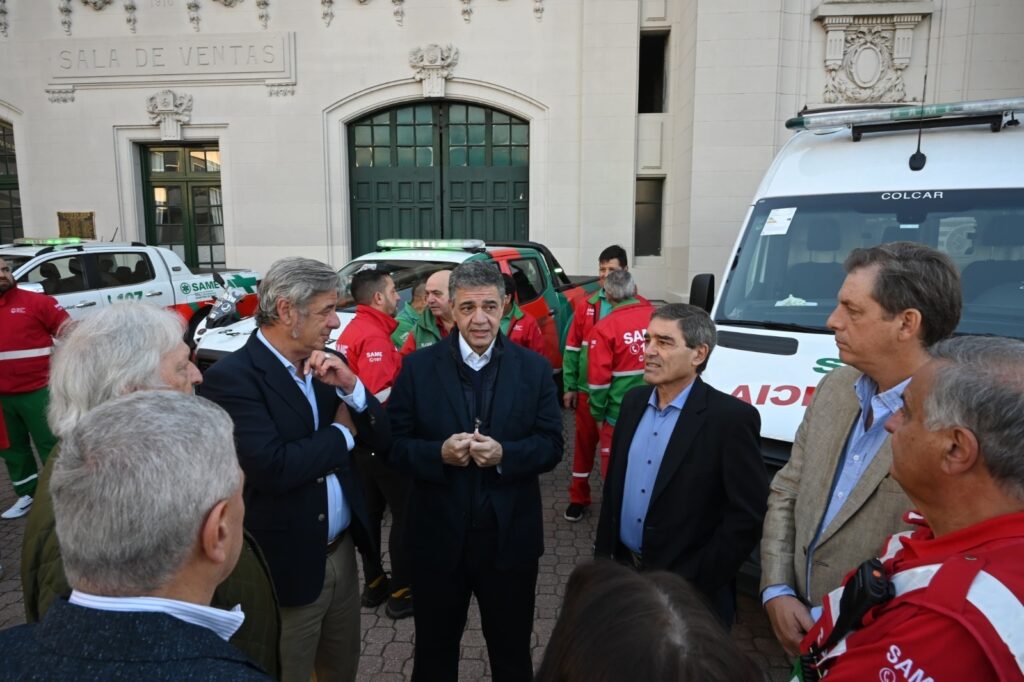 La Ciudad abrió una nueva base del SAME en La Rural