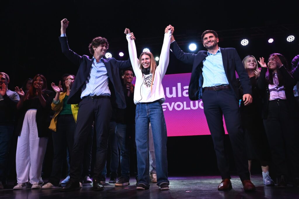 Con Lousteau y Pullaro, la candidata a legisladora porteña Lula Levy presentó las propuestas de Evolución