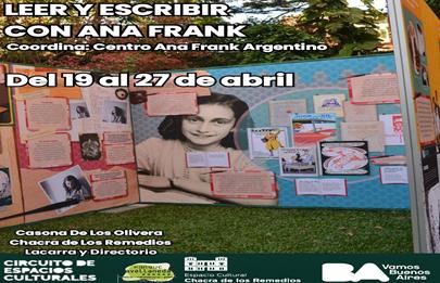 Muestra itinerante: Leer y escribir con Ana Frank