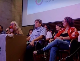Se presentaron los candidatos de la Confluencia